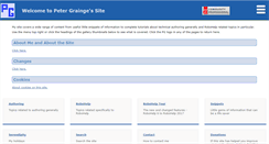 Desktop Screenshot of grainge.org